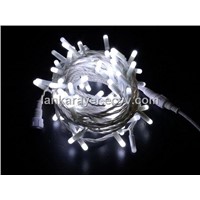 LED 10M/100L White Glue string light
