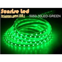 LED Flexible Strip Light SMD5050 Green 5M/roll 150leds Waterproof Wholesale