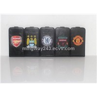 Leather case for iPhone4 with Football club design MW-P02