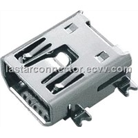 MINI USB 5pin SMT AB Type Connector