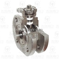 Flanged Thin Ball Valve