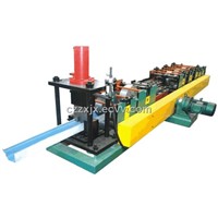 Metal water channel roll forming machine