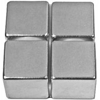 Neodymium Iron Boron Block Magnets N50 with Nickel Coating