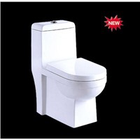 One piece S trap Toilet sanitary ware 012