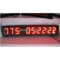 Outdoor high brightness countdown remote control led clock