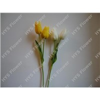 PU flower with high quality for Christmas decoration: Mini Tulip