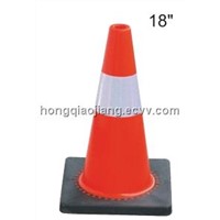 PVC Reflective Assembly Traffic Cone 45cm