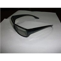 Passive PC Plastic Circular Polarized  99.7% 3D/4D/5D/6D glasses for LG 3D TV -PH0055