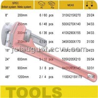Pipe Wrench American Type Heavy Duty Pipe Wrench