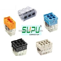 Push wire connector