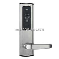 RF Card Lock for Hotels, Made of Steel and Zinc Alloy, Meets American Standard