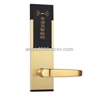 RF Hotel Lock with Patented Design/Free Handle Anti-violence