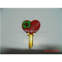 Red Heart Soft PVC Key Cover maker