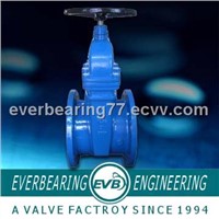 Resilient seated NRS Flanged ends gate valve