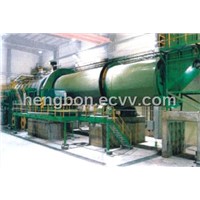Rotor drum pulper