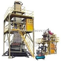 SGJ500-1500 POF 3 Layer Co-extrusion Polyolefin Hot-shrinkable Film Production Line