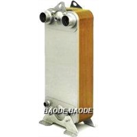Stainless Steel AISI 316 Cover Plates Copper Brazed Plate Heat Exchanger