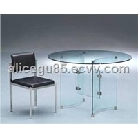 Tempered glass table