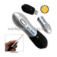 USB FLASH DRIVE WITH LASER POINT