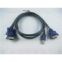 USB KVM AM+M/AM+M cable