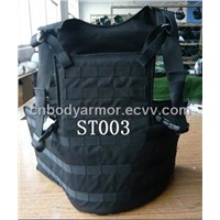 WS FZ -945 PE UD Bulletproof vest ,USA NIJ 0101.04 Level II A,Protect aginst 9mm(FMJ RN)bullets