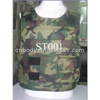 WS FZ-955 Kevlar UD Bulletproof Vest,USA NIJ 0101.04 Level IIA,Protect against 9mm(FMJ RN) bullets
