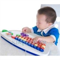 Water-proof and  children learning computer pc keyboard usb color-coded &amp;amp; large keys
