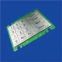 Water-resistant Cash Machine Metal numeric keypads   MKP160-16F