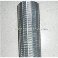 China Hengyuan Welded wedge wire well screens V-wire pump filter screen