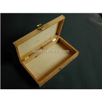 Wooden Hinged Top Box