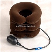 cervical air neck traction neck ease support brace portable