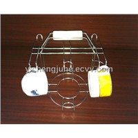 cup rack yc-zwj-008,cup holder,cup racks,metal cup rack,display rack