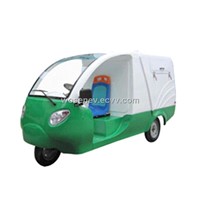 electric garbage collecting vehicle