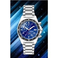 high quality stainless steel Chrono watch