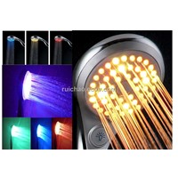 led shower head with 3 or 7 color light