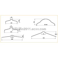 ridge cap roll forming machine