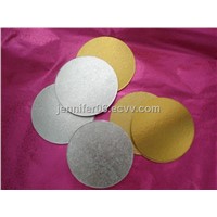 round industrial paperboard cake board