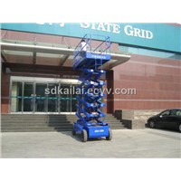 self propelled scissor lift table 6 meters lifting height