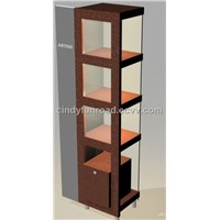 toy , gift, accessories display rack with tempered galss