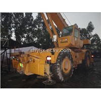 used 50 ton truck crane Grove 750 rough terrain crane