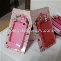 with brand logo iphone4 cover
