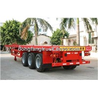 3 Axle Flatbed Semi Trailer