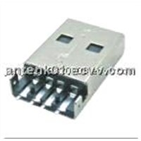 USB A Type Male Mount Type Right Angle SMT