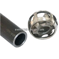 Seamless steel tube for automobiles