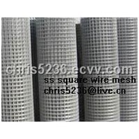 304 ss wire mesh/ss square wire mesh