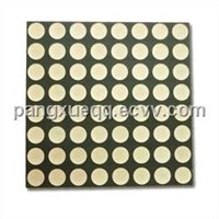 3.0mm 8x8 LED Dot Matrix Indoor Display with Red Color