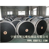 Acid/alkali resistant rubber conveyor belt