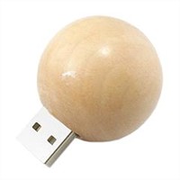 Ball Wooden USB Flash Dries