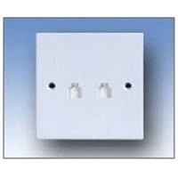 DOUBLE TELEPHONE SOCKET