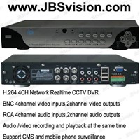 H.264 4/8CH Network Realtime CCTV DVR